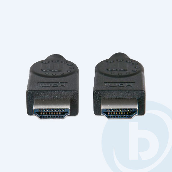 323215 - Cable HDMI Manhattan, Macho/Macho, 2m, de Alta velocidad con canal Ethernet