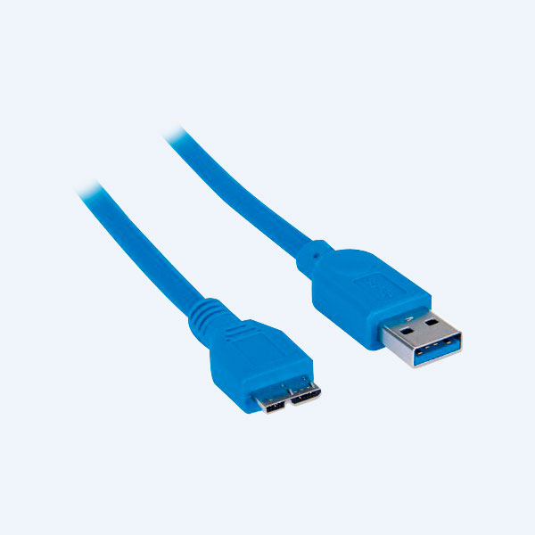 Cable USB 3.0 Manhattan, A Macho / Micro B Macho, 2m, Azul