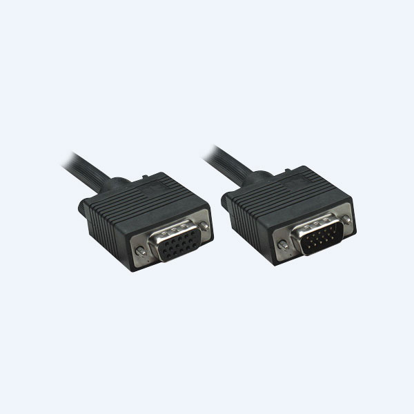 Cable de Extensión SVGA Manhattan, Macho/Hembra, 7.5m, Negro