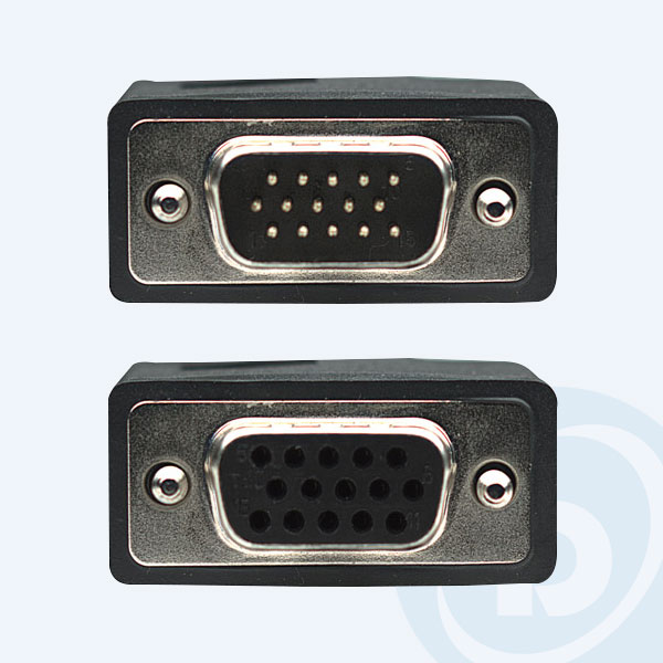 327015 - Cable de Extensi&oacute;n SVGA Manhattan, Macho/Hembra, 7.5m, Negro
