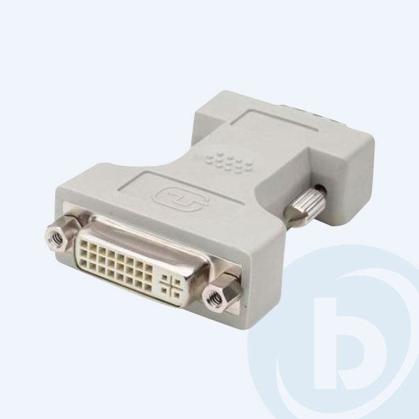 328906 - Adaptador de Video DVI-I a VGA Manhattan, DVI-I Hembra a VGA Macho