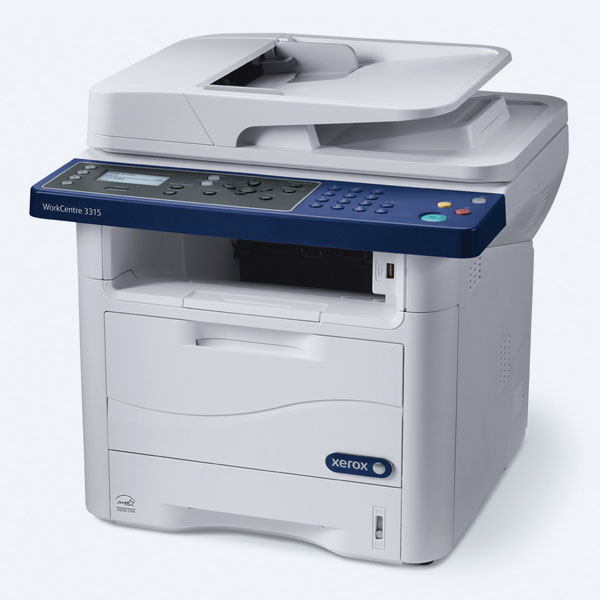 Multifuncional Láser Monocromática Xerox WorkCentre 3315, 33ppm, USB/Ethernet, Dúplex