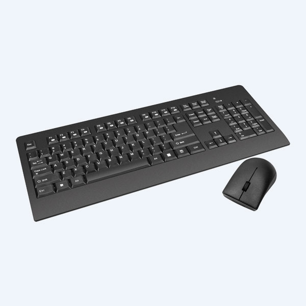 Combo Inalámbrico Dell KM632, Teclado y Mouse, Negro