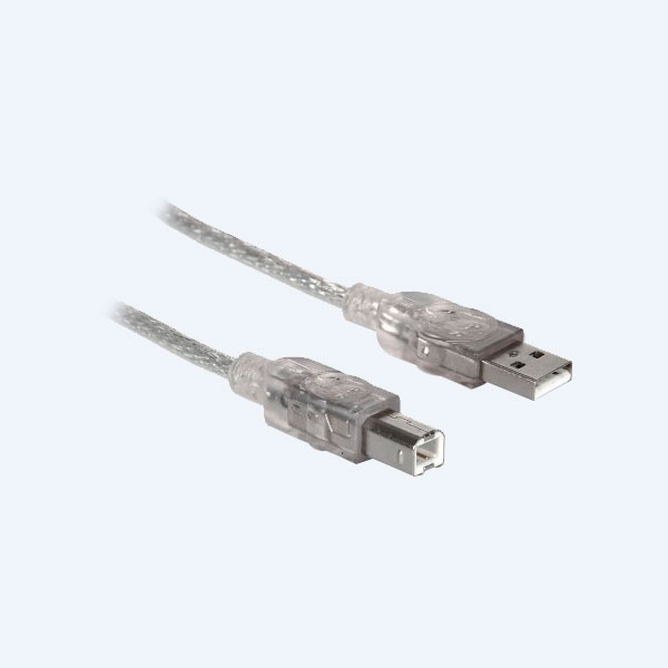 Cable USB para Impresora Manhattan, 1.8m, Plata