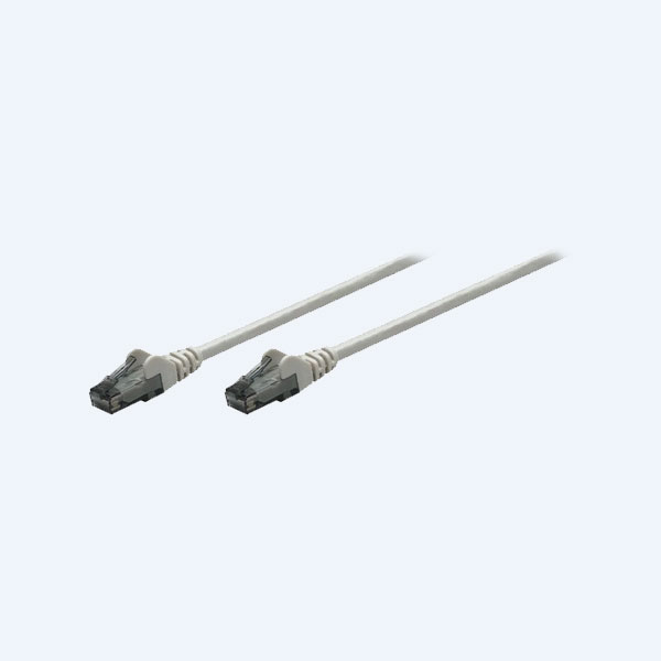 Cable de red Intellinet, UTP, Tipo: RJ-45 Macho/RJ-45 Macho , 0.5mts, Gris
