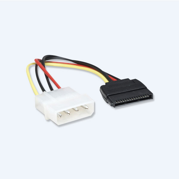Cable de Energía Interno para HDD SATA, Mólex hembra a SATA