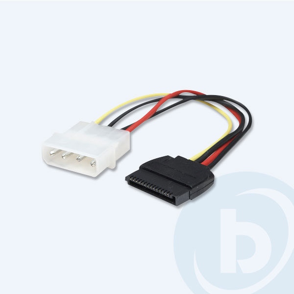 342766 - Cable de Energ&iacute;a Interno para HDD SATA, M&oacute;lex hembra a SATA
