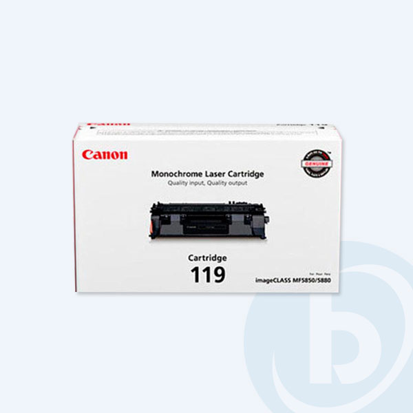3479B001AA - T&oacute;ner Canon 119, Negro, 2100 p&aacute;ginas, para MF5950DW