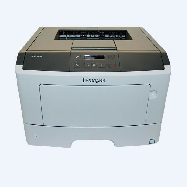 Impresora Láser Monocromático Lexmark MS410DN, 40ppm, Dúplex, Blanco/Gris