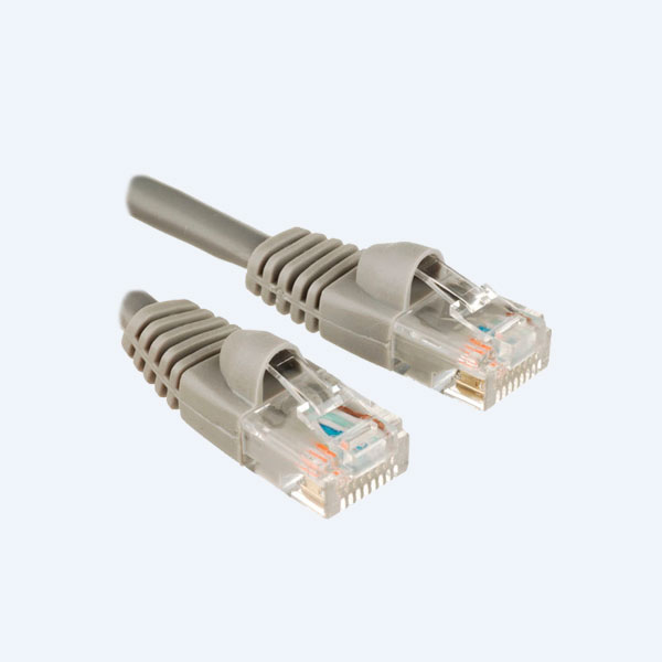 Cable de red o Patch Cord Intellinet, Cat 5e, UTP, RJ-45 Macho / RJ-45 Macho, 1m, Gris