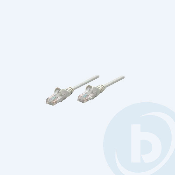 362276 - Cable de Red o Patch Cord SOHO Intellinet, Categor&iacute;a 5e, UTP, RJ-45 Macho / RJ-45 Macho, 7.5m, Gris