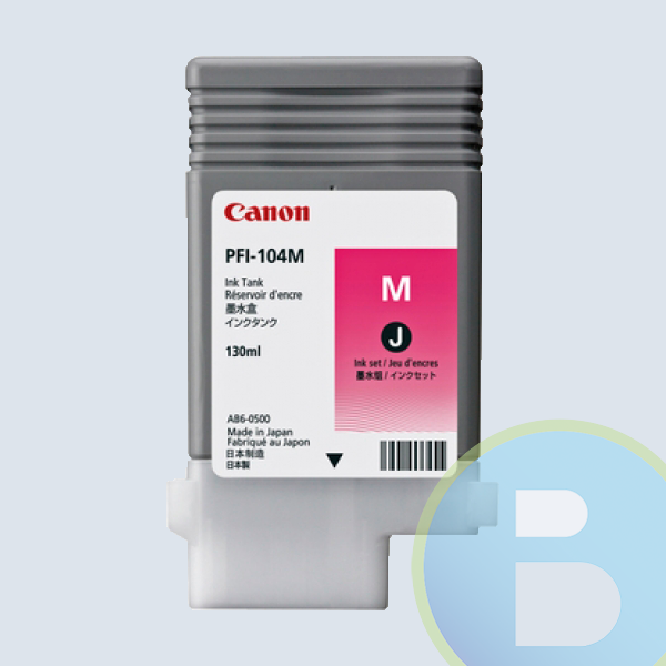 Tanque de Tinta Canon PFI, 104 Magenta