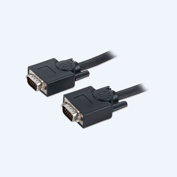 Cable VGA Manhattan, HD 15 Macho/HD 15 Macho, 7.5m, Para Monitor/Proyector