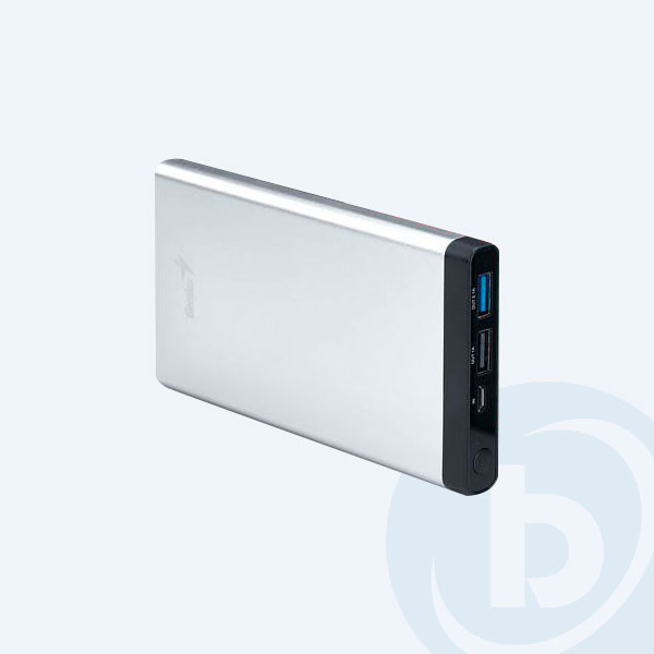 39800013101 - Bater&iacute;a Port&aacute;til Genius ECO-U1027, 10000mAh, MicroUSB, Plata