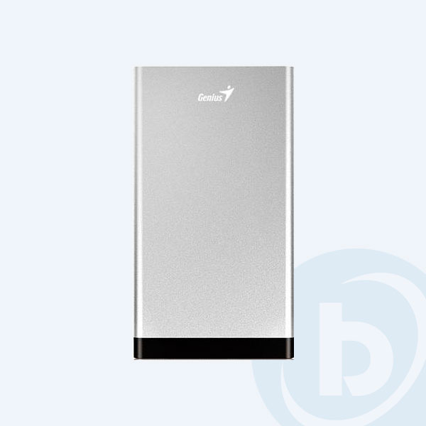 39800013101 - Bater&iacute;a Port&aacute;til Genius ECO-U1027, 10000mAh, MicroUSB, Plata