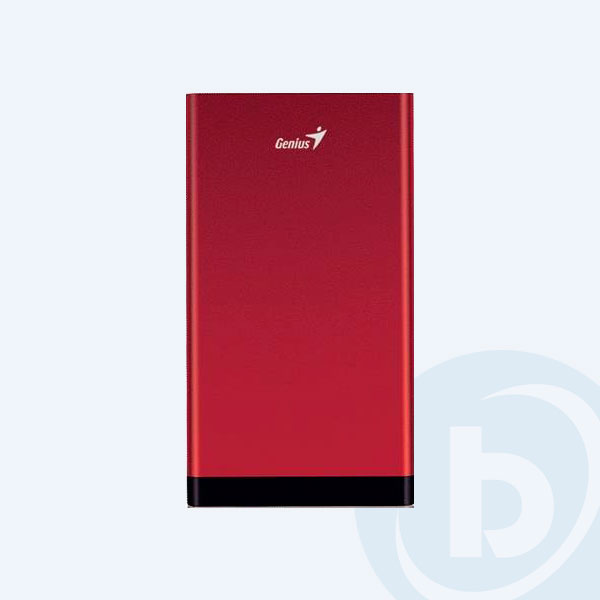 39800013102 - Bater&iacute;a Port&aacute;til Genius ECO-U1027, 10000mAh, MicroUSB, Rojo