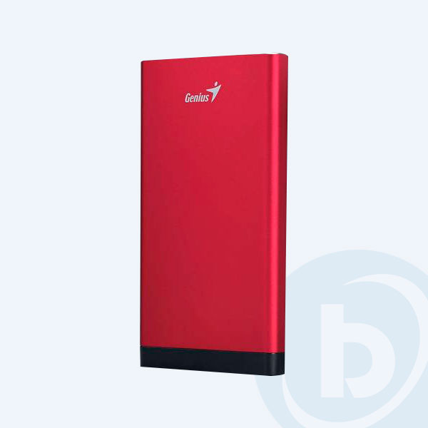39800013102 - Bater&iacute;a Port&aacute;til Genius ECO-U1027, 10000mAh, MicroUSB, Rojo