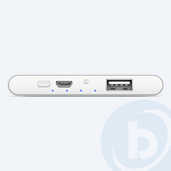 39800016103 - Bater&iacute;a Port&aacute;til Genius ECO-U540, 5400 mAh, Micro USB/USB, Gris