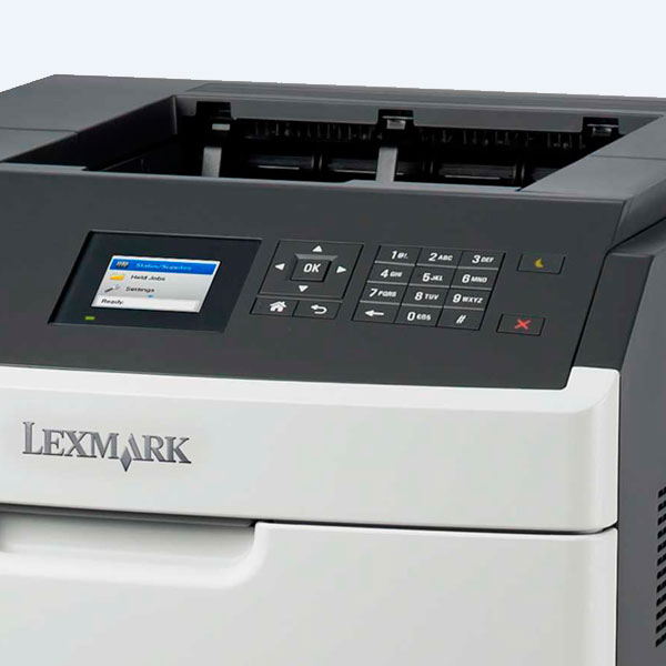 40G0110 - Impresora L&aacute;ser Monocrom&aacute;tico Lexmark MS810DN, 55ppm Negro, Ethernet/USB, Duplex