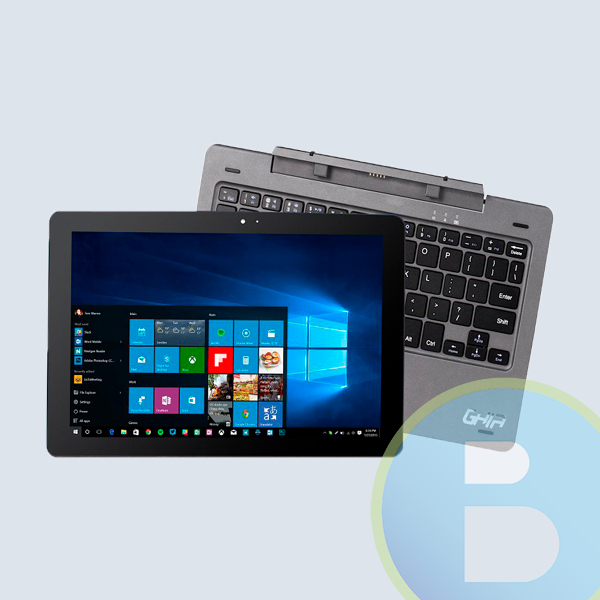 Laptop Ghia NotGhia, 10.1'', Intel Atom x5-Z8350, 1.44GHz, 2GB, 32GB, Windows 10 64-bit, Negro