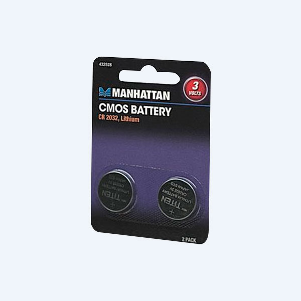 Pila Manhattan CR2032, 3V, 2 piezas
