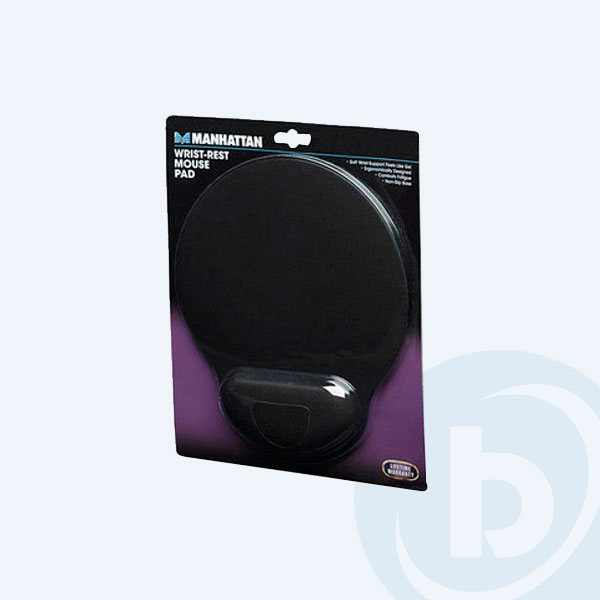 434362 - MousePad de Gel Manhattan, Negro
