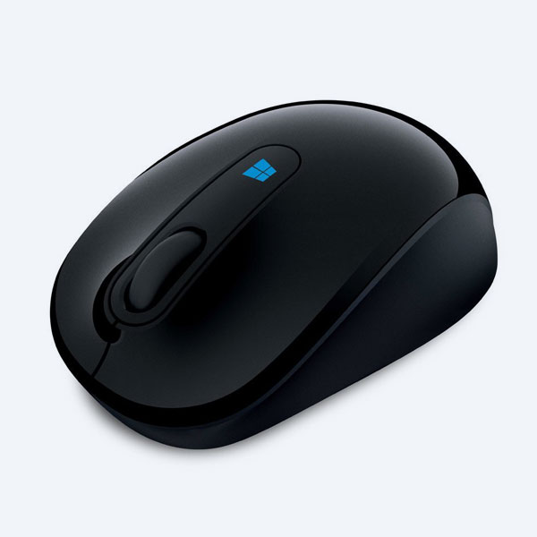 Mouse Microsoft Sculpt Mobile, Inalámbrico, 3 Botones, Negro