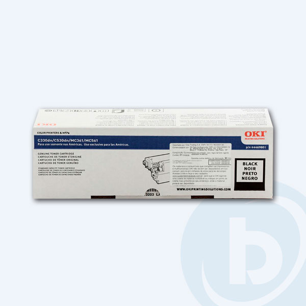 44469801 - T&oacute;ner OKI Data 44469801, Negro