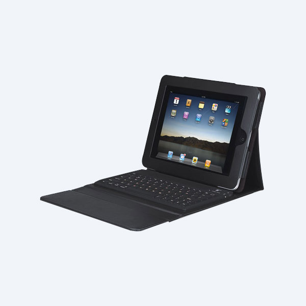 Funda Manhattan 450263, para Ipad y Ipad2, con Teclado Bluetooth