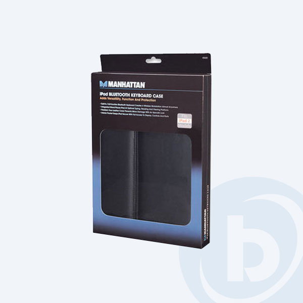 450263 - Funda Manhattan 450263, para Ipad y Ipad2, con Teclado Bluetooth