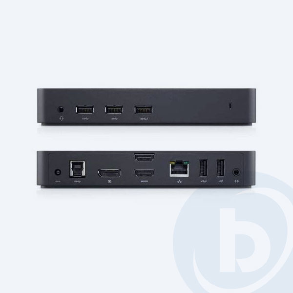 452-BBPG - Replicador de Puertos (Docking Station)  Dell D-3100, USB 3.0, Universal