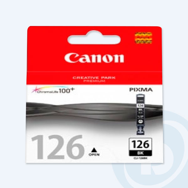 4561B001AA - Cartucho Canon 126 Negro, P/MG6110, MG5210, Pixma iP4810