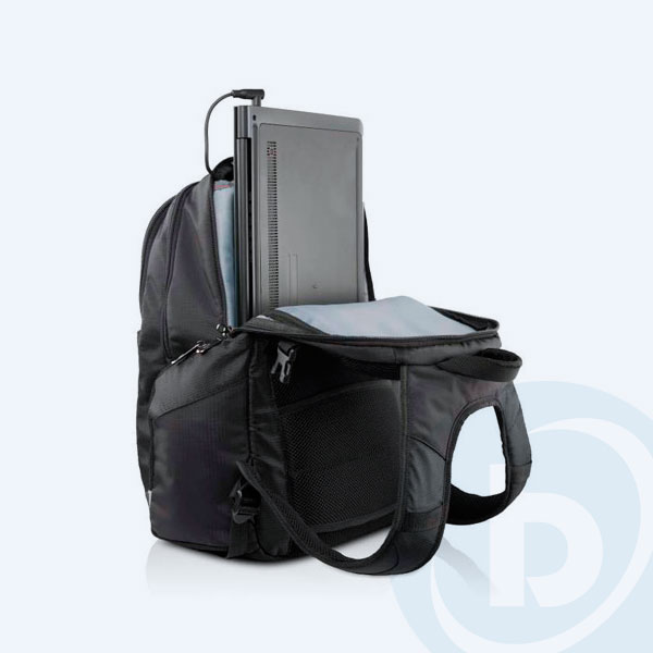 460-BBTI - Mochila Dell TEK, 15.6'', Negro, Resistente al agua