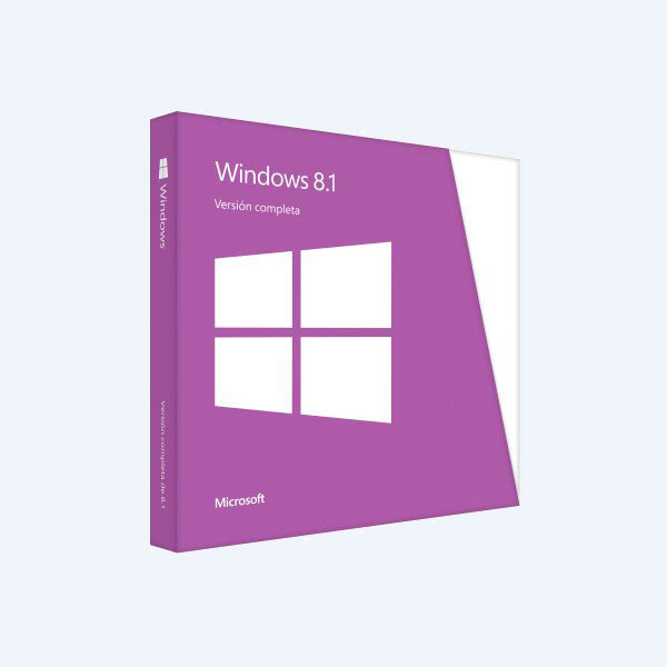 Microsoft Windows SL 8.1, 64bits, DVD, Español, OEM