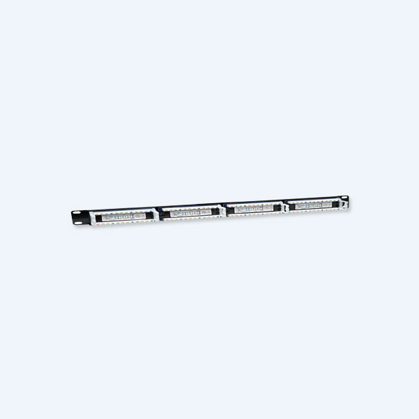 Panel de Parcheo Intellinet 24 Puertos, Cat 5e, Rack