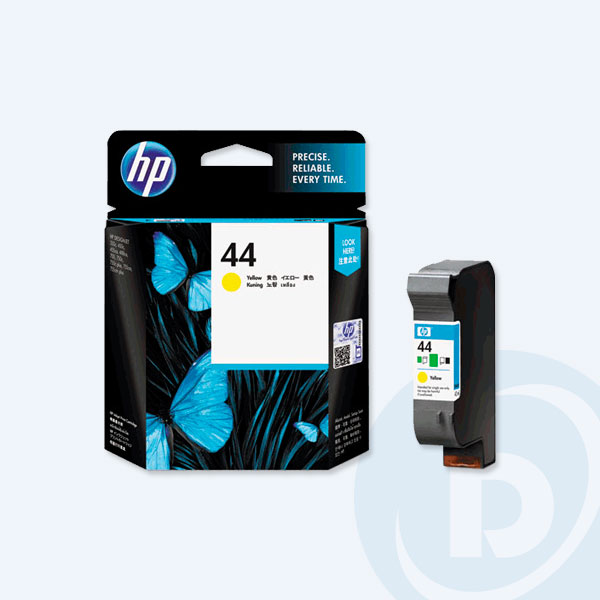 51644Y - Cartucho HP 44, Amarillo, 42ml, para Designjet 300/ 750C/ 450C/ 455C/ 755CM