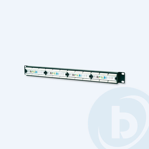 520959 - Panel de Parcheo Intellinet 24 puertos, Categor&iacute;a 6, Rack