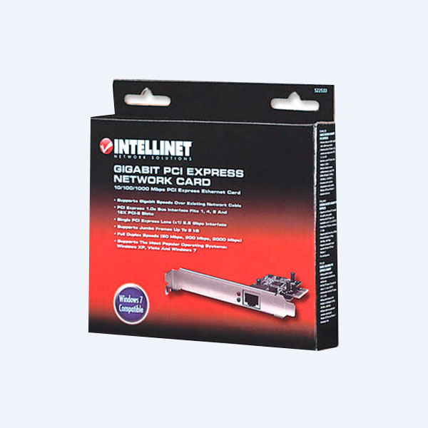 Tarjeta de Red PCI-E Intellinet, 10/100/1000Mbps