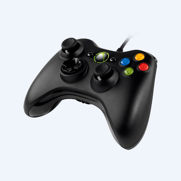 Control JoyPad Microsoft, USB, Negro, XBox 360
