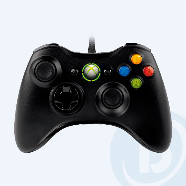 52A-00004 - Control JoyPad Microsoft, USB, Negro, XBox 360