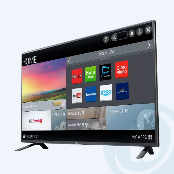 55LF6100 - Smart TV LED LG LF6100, 55&rsquo;&rsquo;, Ethernet/USB/HDMI, Full HD, 120HZ
