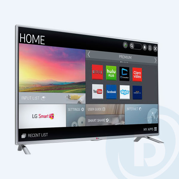 55LF6100 - Smart TV LED LG LF6100, 55&rsquo;&rsquo;, Ethernet/USB/HDMI, Full HD, 120HZ