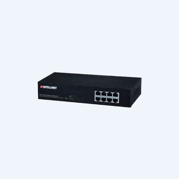 Switch Intellinet 560757 PoE, 4 Puertos PoE, 4 Puertos STD
