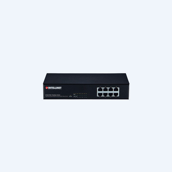  Switch Intellinet ,8Puertos 10/100Mbps, PoE