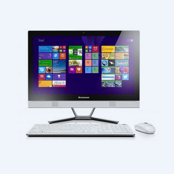 AIO Lenovo IdeaCentre C260, 19.5'' Touch, Celeron J1800, 4GB RAM, 1TB DD, W10.1, Blanca