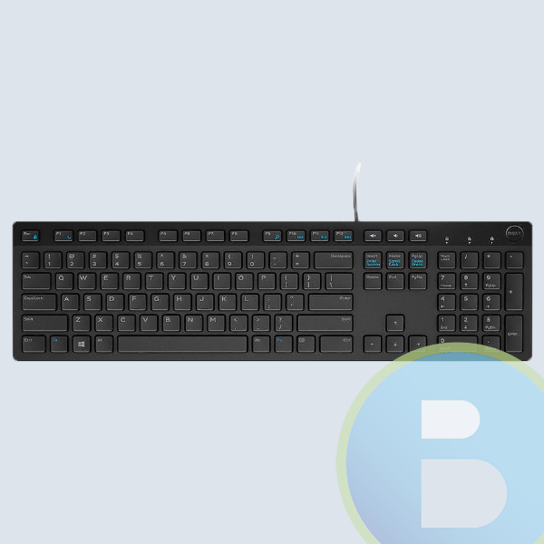Teclado Dell KB216, 105 Teclas, Inalambrico, Negro