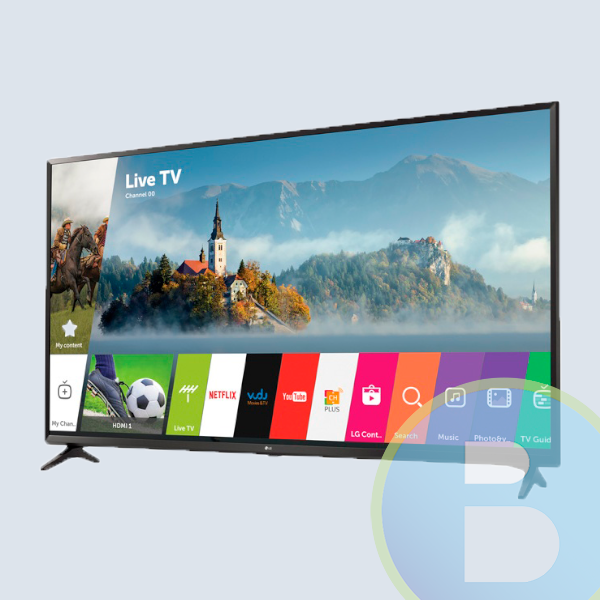 LG Smart TV LED 60UJ6300 60'', 4K UltraHD, Widescreen, Negro