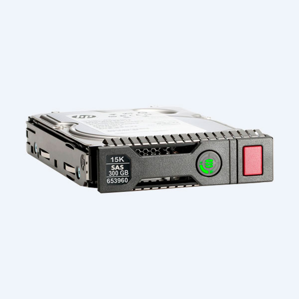 Disco Duro Interno HP Enterprise, 300GB, 2.5'', SAS, Hot Plug, Para Servidor
