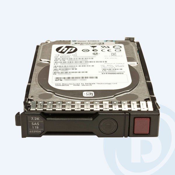 652749-B21 - Disco Duro Interno HP, 1TB, 2.5'', SAS, 7.2K, Hot Plug, Para Servidor