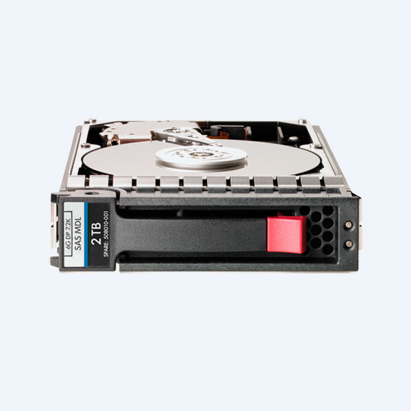 Disco Duro Interno HP Enterprise 652757-B21, 6 Gbps, 7200 RPM, 2TB, 3.5'', SAS, Hot Plug, Para Servidor Gen8